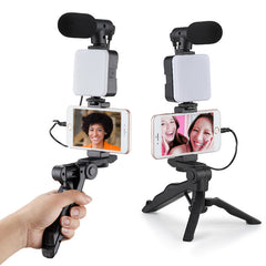 Multifunctional Desktop Beauty Leg Light with Microphone